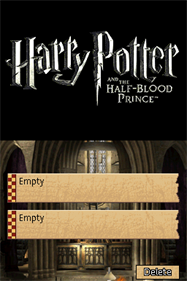 Harry Potter and the Half-Blood Prince - Screenshot - Game Title Image