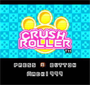 Crush Roller - Screenshot - Game Title Image