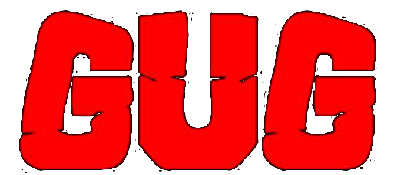 GUG: Godzilla: Ultraman: Gamera - Clear Logo Image