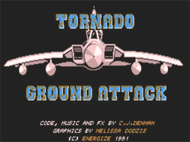 Tornado Ground Attack - Screenshot - Game Title Image