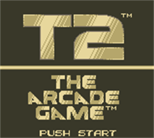 T2: The Arcade Game - Screenshot - Game Title Image