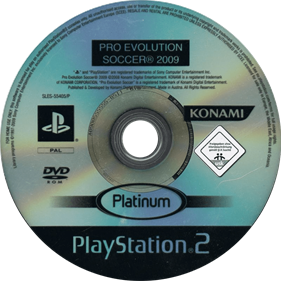 PES 2009: Pro Evolution Soccer - Disc Image