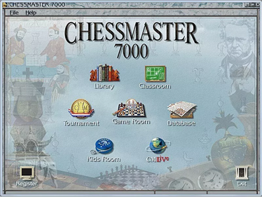 Chessmaster 7000 - Screenshot - Game Select Image