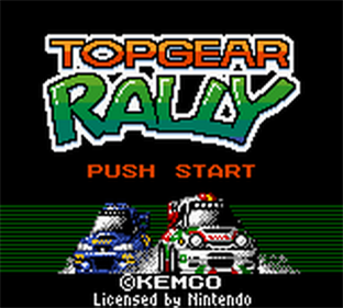 Top Gear Pocket - Screenshot - Game Title Image
