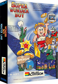 Super Wonder Boy in Monsterland - Box - 3D Image