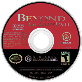 Beyond Good & Evil - Disc Image