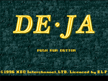 De-Ja - Screenshot - Game Title Image