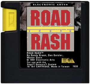 Road Rash - Cart - Front Image
