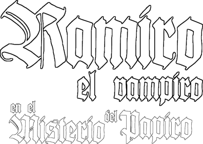 Ramiro el Vampiro: En el Misterio del Papiro - Clear Logo Image