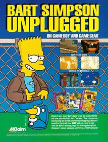 The Simpsons: Bart vs. the World - Advertisement Flyer - Front Image