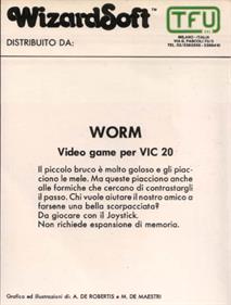 Worm - Box - Back Image