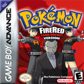 Pokémon FireRed: Rocket Edition - Box - Front - Reconstructed Image