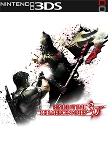 Resident Evil: The Mercenaries 3D - Fanart - Box - Front Image
