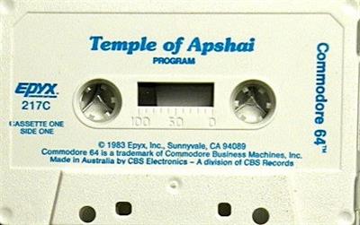 Temple of Apshai - Cart - Front Image