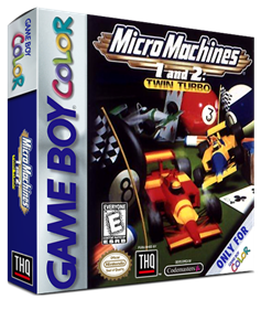 Micro Machines 1 and 2: Twin Turbo - Box - 3D Image
