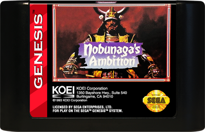 Nobunaga's Ambition - Cart - Front Image