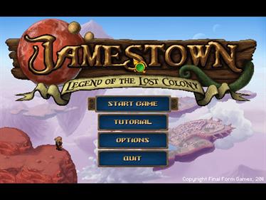 Jamestown: Legend of the Lost Colony - Screenshot - Game Title Image