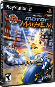 Motor Mayhem: Vehicular Combat League - Box - 3D Image