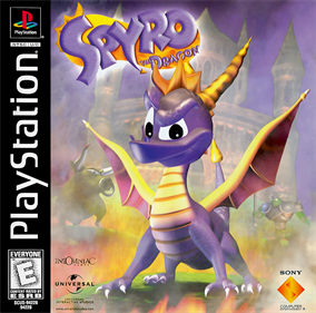 Spyro the Dragon - Box - Front Image