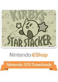 Kirby's Star Stacker - Box - Front Image