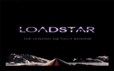Loadstar: The Legend of Tully Bodine  - Screenshot - Game Title Image