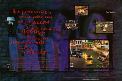 Twisted Metal - Advertisement Flyer - Front Image