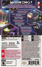 Dariusburst: Another Chronicle EX+ - Box - Back Image