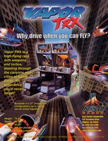 Vapor TRX - Advertisement Flyer - Front Image