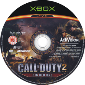 Call of Duty 2: Big Red One - Disc Image