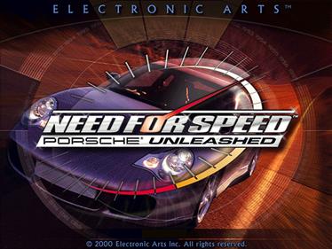 Need for Speed: Porsche Unleashed - Screenshot - Game Title Image