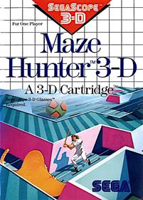 Maze Hunter 3-D - Box - Front Image