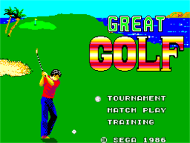 Great Golf (Japanese Version) - Screenshot - Game Title Image
