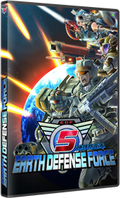 Earth Defense Force 5 - Box - 3D Image