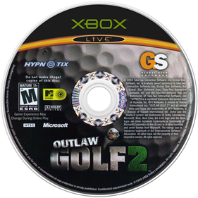 Outlaw Golf 2 - Disc Image