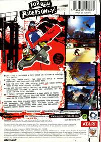 TransWorld Snowboarding - Box - Back Image