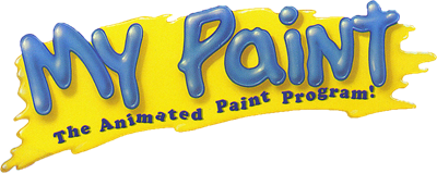 My Paint: The Animated Paint Program - Clear Logo Image