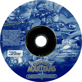 Butt Ugly Martians: Martian Boot Camp - Disc Image