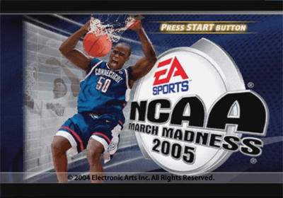 NCAA March Madness 2005 - Screenshot - Game Title Image