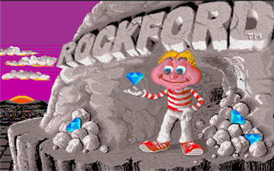 Rockford: The Arcade Game - Screenshot - Game Title Image
