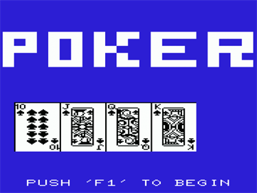 Draw Poker - Screenshot - Game Title Image