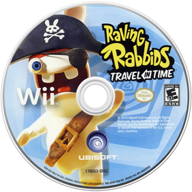 Raving Rabbids: Travel in Time - Disc Image