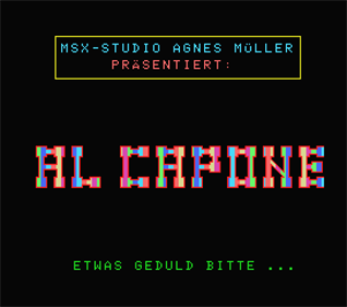 Al Capone - Screenshot - Game Title Image