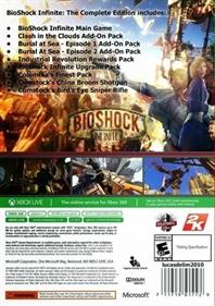 Bioshock Infinite: The Complete Edition - Box - Back Image