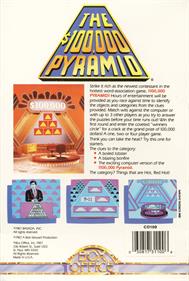 The $100,000 Pyramid - Box - Back Image