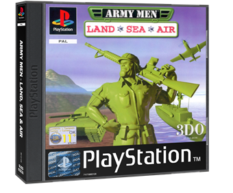 Army Men: World War: Land, Sea, Air - Box - 3D Image