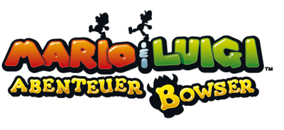 Mario & Luigi: Bowser's Inside Story - Clear Logo Image