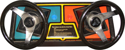Championship Sprint - Arcade - Control Panel Image