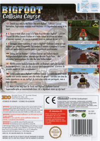 Bigfoot: Collision Course - Box - Back Image