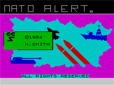 NATO Alert - Screenshot - Game Title Image