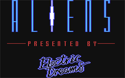 Aliens: The Computer Game (European Version) - Screenshot - Game Title Image